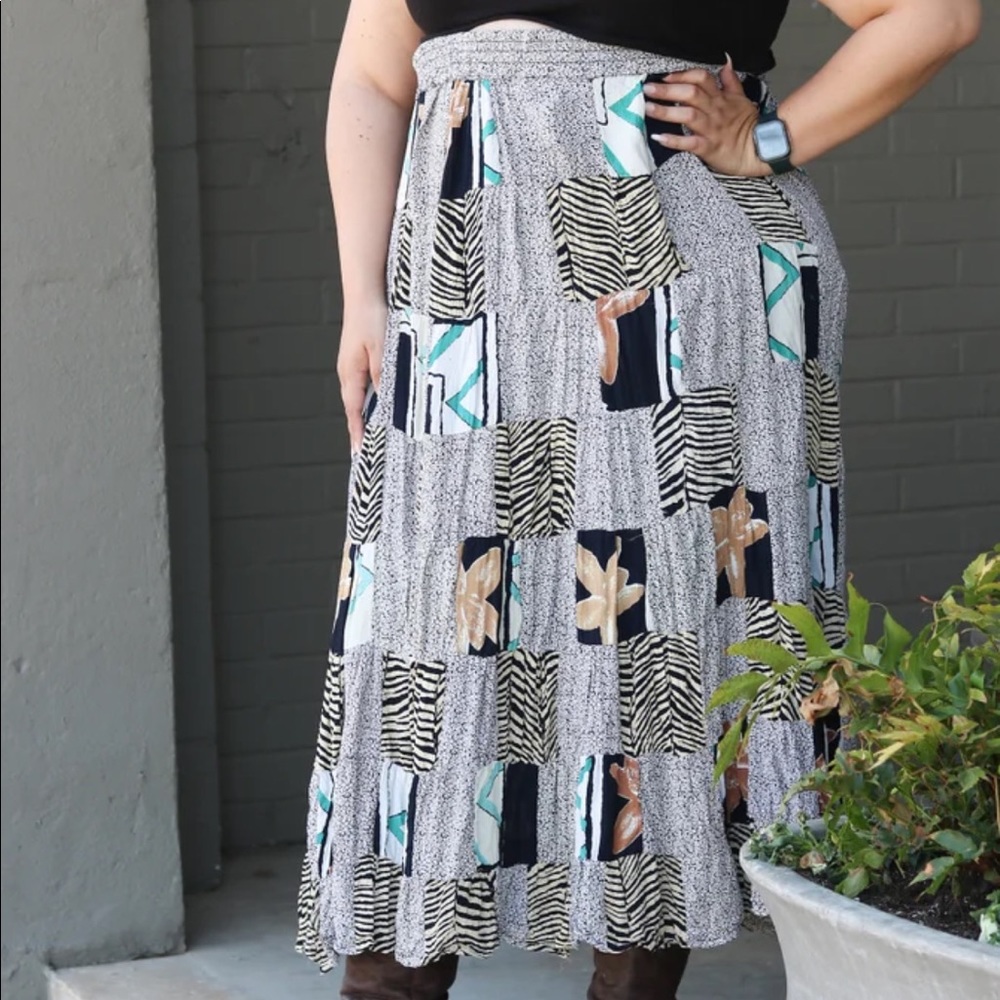 Boho vintage skirt